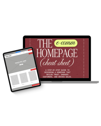 A tablet screen displaying a digital guide by Soulve Studio titled "Your Battle Plan for Impact." The cover features a product packaging mockup for Flora x Fauna, surrounded by playful design elements like a butterfly and a ribbon. The text highlights the guide's focus on impactful packaging and website design. The aesthetic combines bold typography with creative, whimsical details to emphasize strategic design for brands.