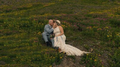 Elopement photographer in Montana