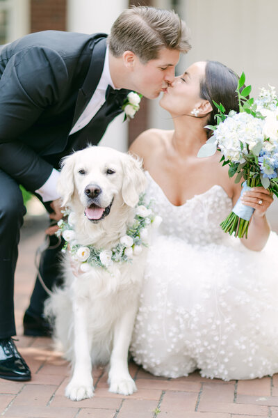 romantic-wedding-photo-with-dog-philadelphia-cricket-club