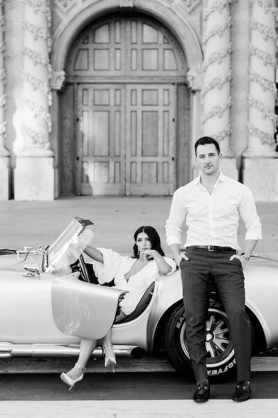 Balboa Park Engagement Photos
