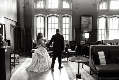 Wedding Dress Bustling