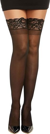 Dreamgirl Women's Lace Thigh High