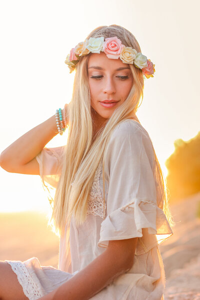 Beach photo shoot in Mallorca
