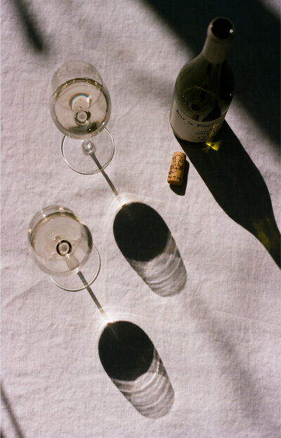 Still Life Wine photographed by Melissa Sementilli