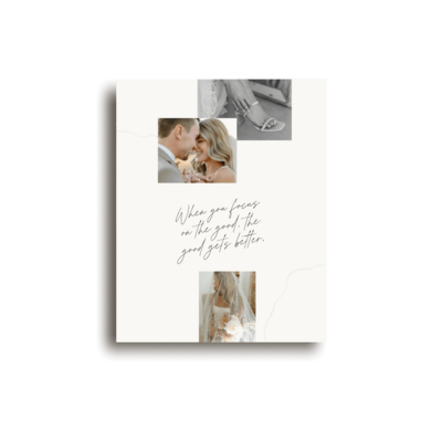 Minimal Instagram post template for photographer