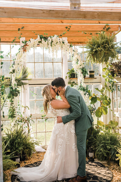 Virginia Greenhouse Elopement
