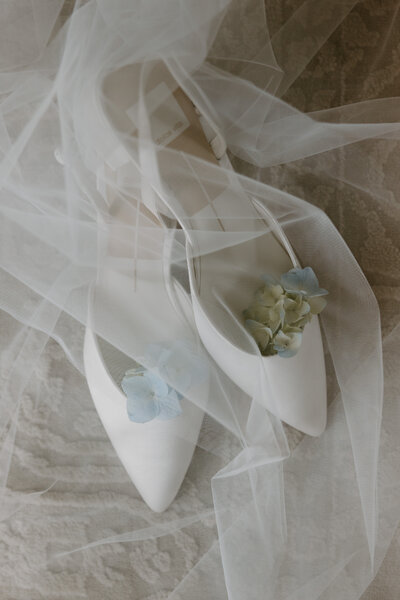 bridal details wedding shoes