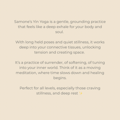 Samone blurb