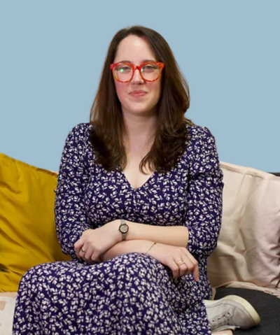 blue-dress-red-glasses