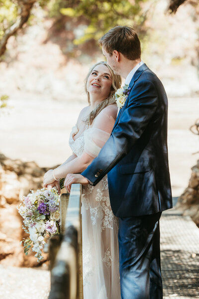 A cool rustic wedding venue