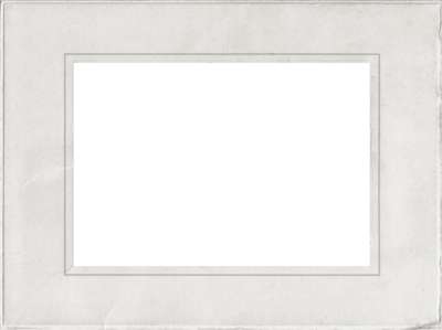 white paper frame