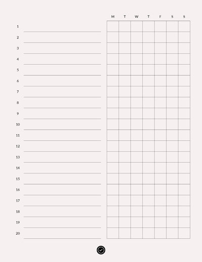Notebook No 10 Digital Planner by Click 2 Plan-116