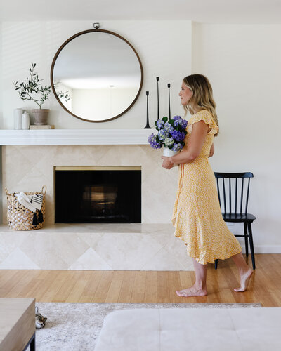 Katie at home