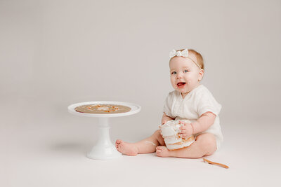 NW Arkansas cake smash photographer, cake smash photography near me
