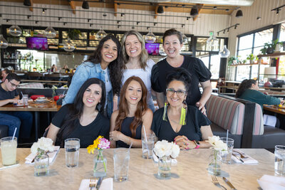 A photo of the latest group from the Abundance Mastermind round in Queen Creek, capturing women entrepreneurs engaging and growing together in a supportive and empowering environment.