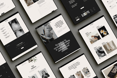 Fashion and Lifestyle Blog Templates for Showit