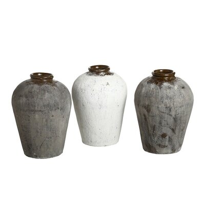 Perigold Gray_White+Ceramic+Table+Vase
