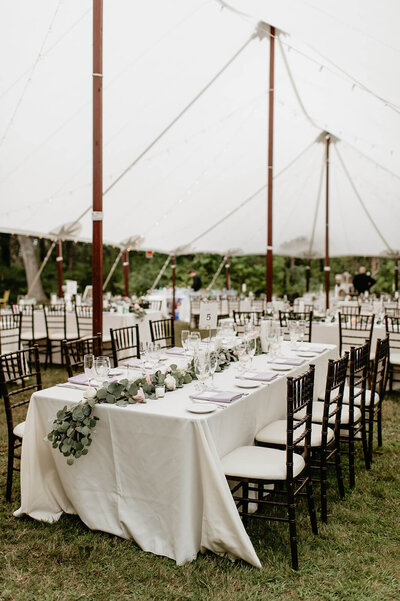 Falmouth Backyard Cape Cod wedding planned by Julie Riley - Something Bleu Weddings