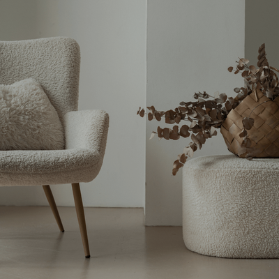 Clean modern website design for interior designers and luxury brands