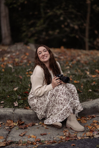 Leah Petersen, Cinematic wedding photographer and filmmaker based in Winston-Salem, NC.