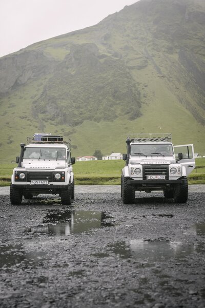 Elopement Planning  & Transportation in Iceland