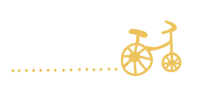 a bicycle as a website element