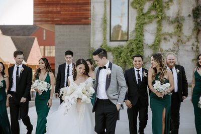 bride and groom