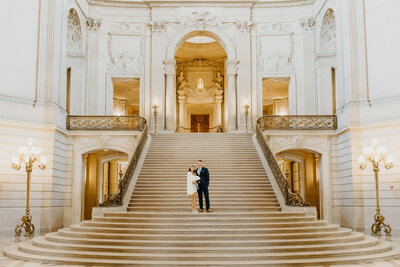 California Elopement Photographer - San Francisco City Hall elopement- rachel c  photography