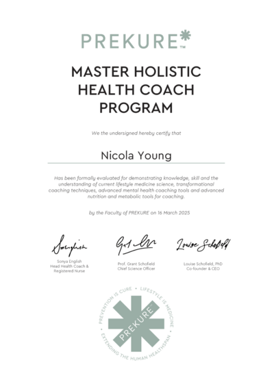 Nicola Young Heath Coaching