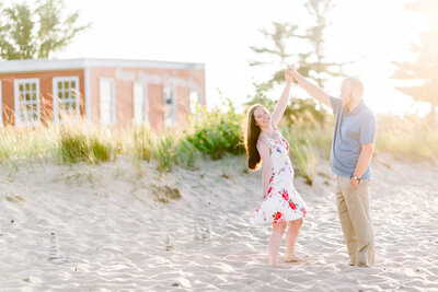 glen arbor wedding photographer