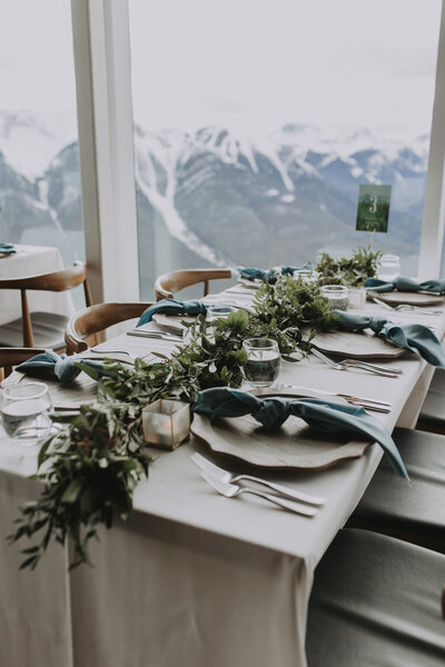 Sky Bistro Banff Wedding