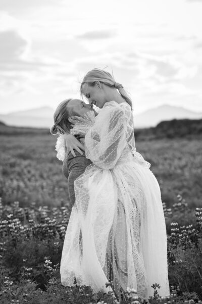 Lupines Iceland Elopement Savvy Shoots Photography