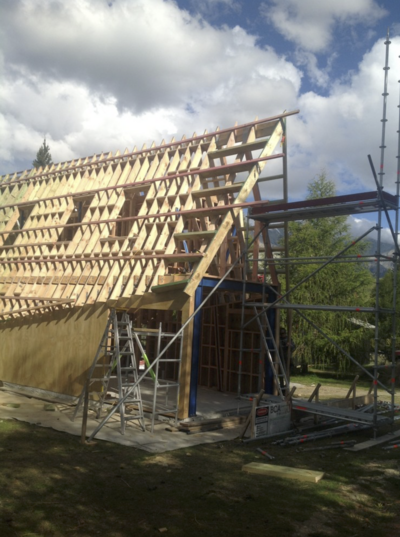 Framing of new build