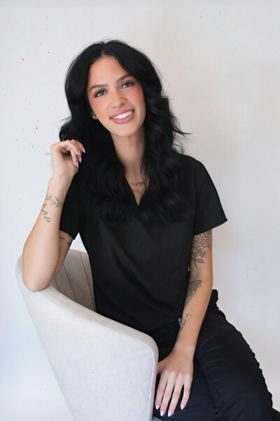 Photo of Carolelynn Marina, MA, Medical and Administrative Assistant at Refined Medical NY in East Setauket Long Island, supporting patient care and clinic operations.