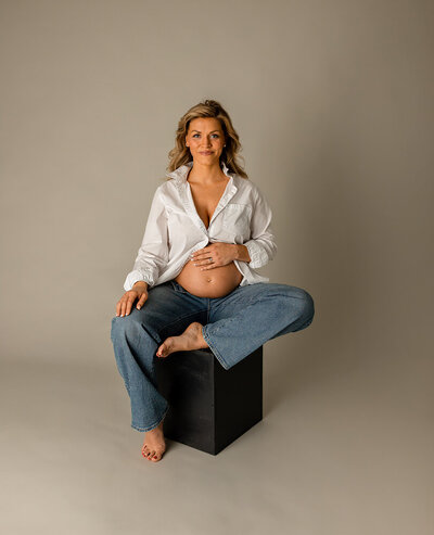 Midwest Missouri  Belly Bump Photo