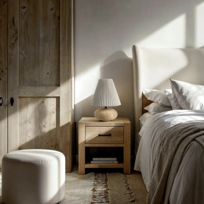 Noto Travertine Table Lamp