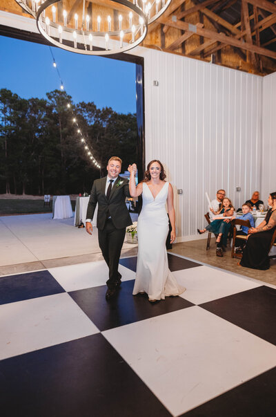 wedding reception photography in South Carolina