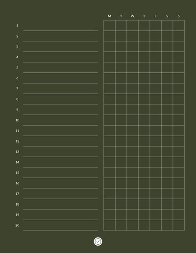 Notebook No 12 Digital Planner by Click 2 Plan-152