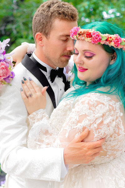 Unique and romantic summer wedding at Gramercy Mansion in Baltimore Maryland