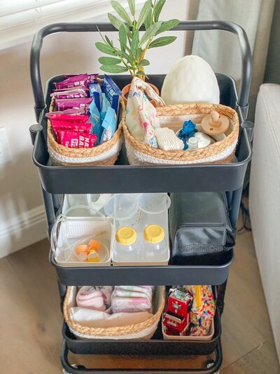 breastfeeding cart