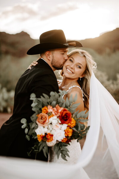 This is a luxury wedding photographed in Tucson Arizona by Kristin Bendigo Photography