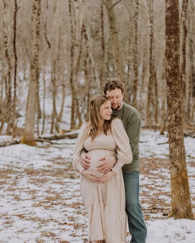 Couple in Creek | Sadie Elizabeth