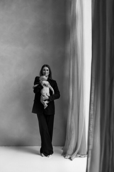 Newborn fotoshoot Atelier Oost Amsterdam