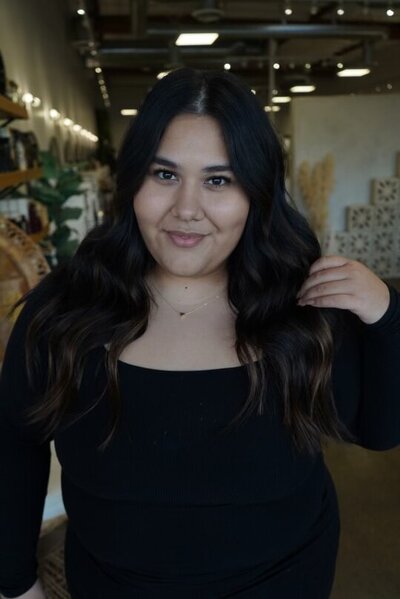 woman smiling at the camera