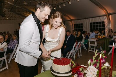 Bride and groom sharing a kiss during their Echo Mountain wedding day — Colorado mountain wedding photographer