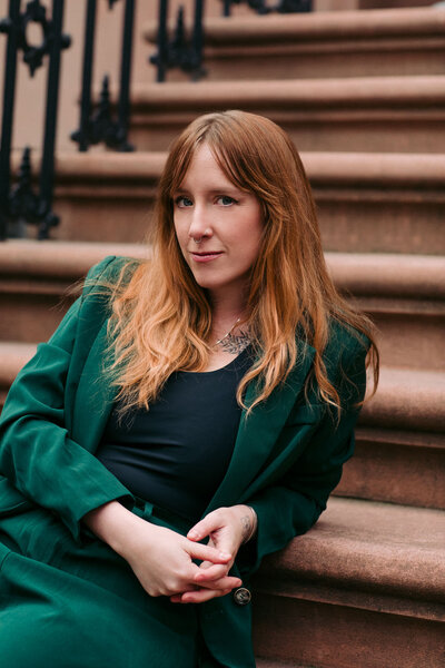 portrait of writer kelsey mckinney host of the normal gossip podcast