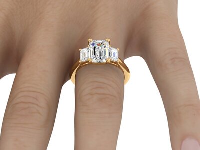 oval custom diamond ring in dallas