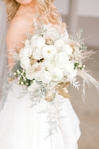 Beautiful Bouquet at Wedding planned by canton ohio wedding planner sirpilla soirees