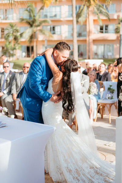 Melissa & Matt's Cancun destination wedding at Grand Fiesta Americano
