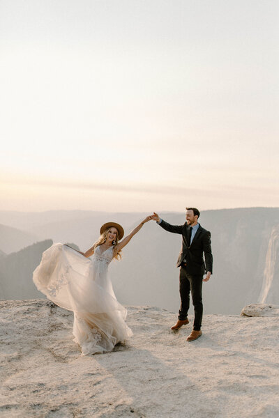 Yosemite Elopement Photographer | Katelyn Bradley Photography | Taft Point Elopement